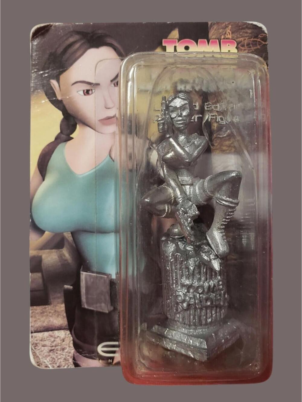 Collectible Lara Croft Tomb Raider Pewter Mini Figurine - Original Packaging